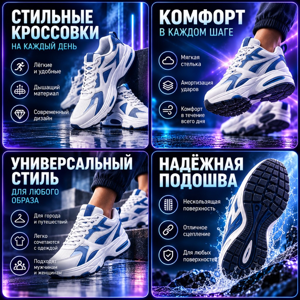 Пример серии изображений товара, созданной в PIXA